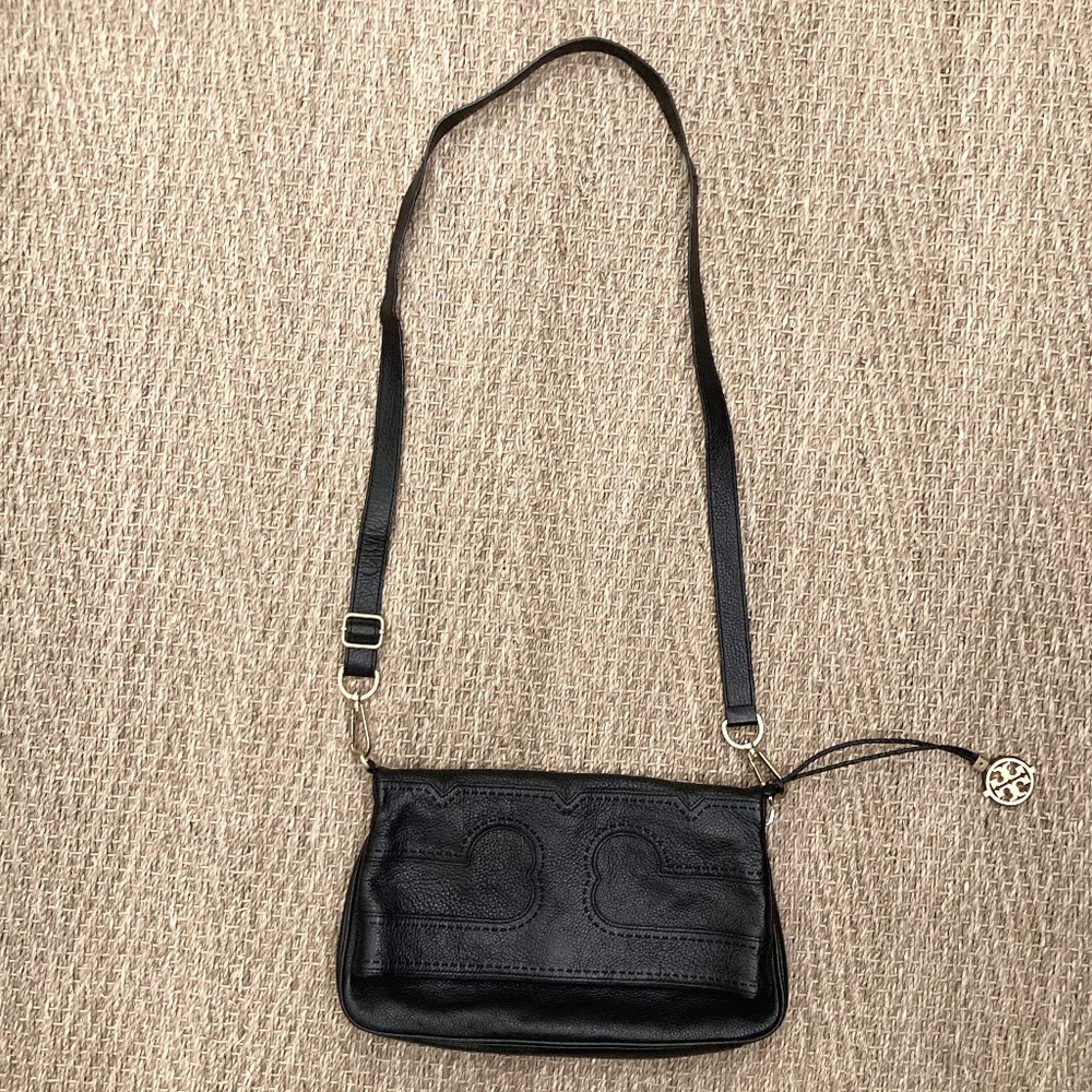 Tory Burch Amalie Fold-Over Messenger Bag